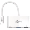Image de Goobay 62100 station d'accueil Avec fil USB 3.2 Gen 1 (3.1 Gen 1) Type-C Blanc - Neuf
