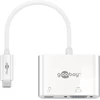 Image de Goobay 62107 Adaptateur USB-C  vers VGA, PD, blanc, 0,15 m - étend un port USB-C  vers un port VGA