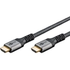Image de Goobay 65261 câble HDMI 2 m HDMI Type A (Standard) Noir, Argent - Neuf