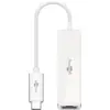 Image de Goobay 66255 Adaptateur USB-C  RJ45, blanc, blanc - USB-C  mâle > RJ45 femelle (8P2C)