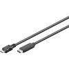 Image de Goobay 67895 câble USB USB 2.0 0,2 m Micro-USB B USB C Noir - Neuf
