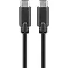 Image de Goobay 67976 Câble USB-C  3.1 génération 1, noir, 1 m - USB-C  mâle > USB-C  mâle