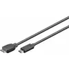Image de Goobay | Kabel USB-C | Mski | 24-pinowy USB-C | Mski | 9-pinowy Micro-USB Typ B | 0,6 m