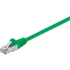 Image de Cat 5e Câble Patch, Sf/utp, Vert, 3 M, Conducteur En Aluminium Plaqué Cuivre (cca). Longueur De Câble 3 M