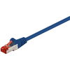Image de Wentronic CAT 6-100 SSTP PIMF Blue 1m, 1 m, mâle/mâle, bleu