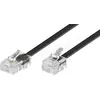 Image de Câble Goobay RJ11 vers RJ45 - 3m (Noir) #5POURCENT