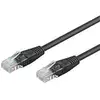 Image de Goobay CAT 6-1500 UTP Black 15m câble de réseau Noir - Neuf