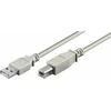 Image de Goobay Câble USB 2.0 haut débit, gris, 5 m