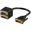 Image de Goobay 68740 câble DVI 0,1 m DVI-D 2 x DVI Noir - Neuf