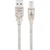 Image de Goobay 68972 Câble USB 2.0 Hi-Speed, transparent, 1.8 m - USB 2.0 mâle (type A) > USB 2.0 mâle (type B)