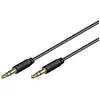 Image de Goobay 69117 câble audio 1 m 3,5mm Noir - Neuf