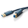 Image de clicktronic Câble adaptateur USB-A vers USB-B 3.0 5 Gbit/s 0,5 m (boîte de 1)