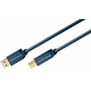 Image de ClickTronic 1.8m USB3.0 A - B m/m câble USB USB 3.2 Gen 1 (3.1 Gen 1) 1,8 m USB A USB B Bleu - Neuf