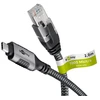 Image de Goobay 70698 câble changeur de genre USB C RJ-45 Noir, Argent