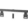 Image de Goobay 70822 Basic Ultraslim Support TV mural Basic FIXED (XL), noir - Support pour téléviseurs de 43 à 100 pouces (109 - 254 cm), max. 75 kg, design ultra-plat avec 9,5 mm d'épaisseur de paroi
