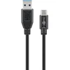 Image de Goobay 71221 Câble USB 3.2 Gen 1 (3.1 Gen 1) 2 m USB A USB C Noir