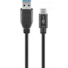 Image de Goobay Sync & Charge Super Speed USB-C to USB A 3.0 Charging Cable, 3 m