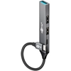 Image de Goobay 74459 hub & concentrateur USB 3.2 Gen 1 (3.1 Gen 1) Type-C 5000 Mbit/s Gris clair - Neuf