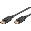 Image de Goobay 74760 câble DisplayPort 1 m Noir - Neuf