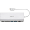 Image de Goobay 76788 station d'accueil USB Type-C Argent - Neuf