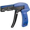 Image de Fixpoint 77116 Outil de serrage pour colliers de serrage, bleu - avec force de serrage réglable pour le serrage et la coupe automatique de colliers de serrage