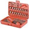 Image de Fixpoint 77119 Jeu d'embouts, 113 pièces - en acier à outils S2 de haute qualité pour une durée de vie élevée