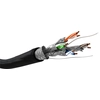 Image de Goobay 77624 câble de réseau Noir 100 m Cat6a S/FTP (S-STP) - Neuf