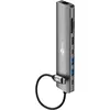 Image de Goobay 79146 Hub USB 8 ports Advanced Slim avec HDMI  et RJ45, 5 Gbit/s, gris, 0,1 m - Connecteur USB-C  (USB 3.2) > 1x HDMI , 1x RJ45, 2x USB-C  (1x PD 100 W, 1x USB 2.0), 2x USB-A (USB