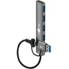 Image de Goobay Usb3.2 Hub 79149 Slim 4 Port Usb-a/usb-c Vers Usb-a 5 Gbit/s