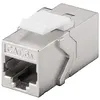 Image de Goobay - Modul Keystone Rj45 Femelle Cat 6a, Stp, Largeur 14,7 Mm, 2x Prises Femelles Rj45 (8p8c).