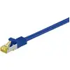 Image de Goobay RJ-45 CAT7 0.5m câble de réseau Bleu 0,5 m S/FTP (S-STP) - Neuf