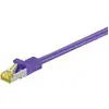 Image de Goobay RJ-45 CAT7 0.5m câble de réseau Violet 0,5 m S/FTP (S-STP) - Neuf