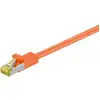 Image de Goobay RJ-45 CAT7 3m câble de réseau Orange S/FTP (S-STP) - Neuf