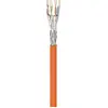 Image de Goobay Câble réseau CAT 7A, S/FTP (PiMF), orange, 250m