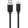 Image de Câble USB, 2.0, A mâle > Micro B mâle, 1,8m, noir