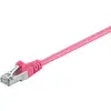 Image de Cat 5e Câble Patch, Sf/utp, Magenta, 3 M, Conducteur En Aluminium Plaqué Cuivre (cca). Longueur De Câble 3 M