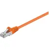 Image de WENTRONIC CAT 5-025 FTP 0.25m - Mâle/Mâle - Orange (EAN:4040849934551)