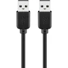 Image de goobay Câble USB 2.0 A 1,8 m noir, 1 St.