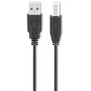 Image de Goobay 93596 Câble USB 2.0 Hi-Speed, noir, 1.8 m - USB 2.0 mâle (type A) > USB 2.0 mâle (type B)