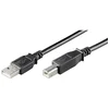 Image de Cable Usb 2.0 Type A - B M/m 1,80m (noir)