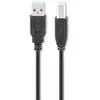 Image de Câble De Connexion Goobay Usb 2.0 Hi-speed A/b 93598, 5 M, Noir