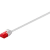 Image de Câble patch CAT 6 Slim, U/UTP, gris, 5 m - Conducteur en cuivre (CU)