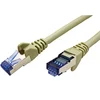 Image de Goobay 93782 CAT 6A câble patch, S/FTP (PiMF), gris, 3 m - conducteur cuivre (CU), gaine de câble sans halogène (LSZH)