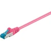 Image de Câble Patch Lan Cat 6a S/ftp, Rose, 3 M
