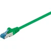 Image de Goobay 93816 CAT 6A câble patch, S/FTP (PiMF), vert, 5 m - conducteur cuivre (CU), gaine de câble sans halogène (LSZH)