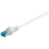 Image de Goobay - Câble/cordon Réseau Rj45 Catégorie 6a Sstp (s/ftp) Droit 5m (blanc)