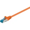 Image de Câble patch CAT 6A, S/FTP (PiMF), orange, 7,5 m - conducteur en cuivre (CU), gaine sans halogène (LSZH)