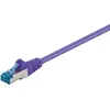 Image de Câble patch CAT 6A, S/FTP (PiMF), violet, 7,5 m - conducteur en cuivre (CU), gaine sans halogène (LSZH)
