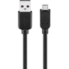Image de Goobay 93921 câble USB USB 2.0 5 m Micro-USB B USB A Noir - Neuf