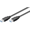 Image de Goobay TCOCUAA18U3 câble USB USB 3.2 Gen 1 (3.1 Gen 1) 3 m USB A Noir - Neuf